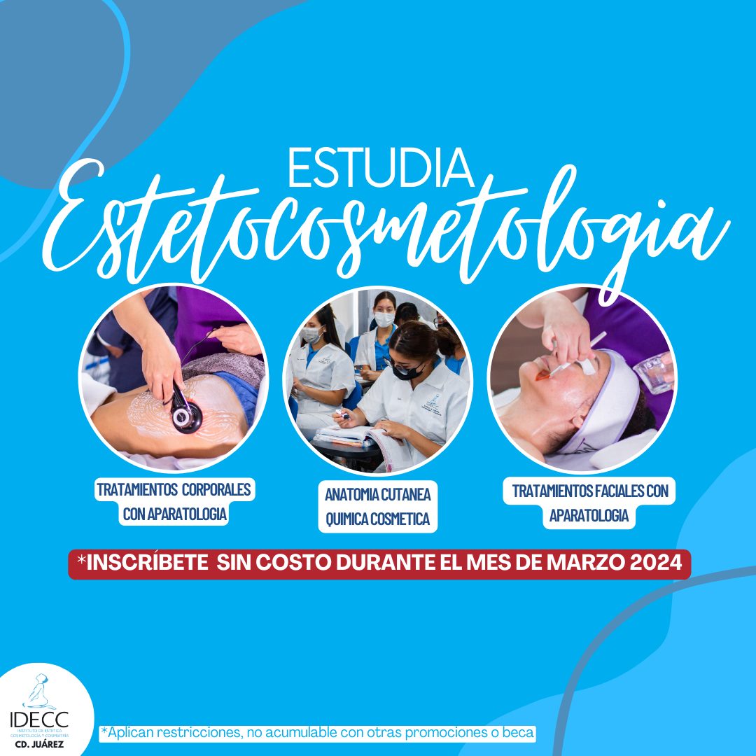 Inscripción al Diplomado en Estetocosmetología PRESENCIAL